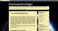 Desktop Screenshot of karmaasztrologia.com